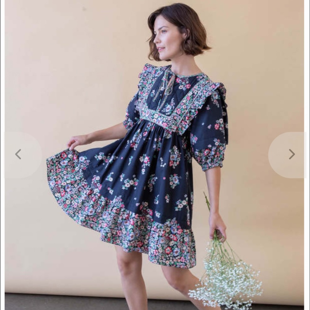 HUNTER BELL Britton Mini Dress Floral size Small